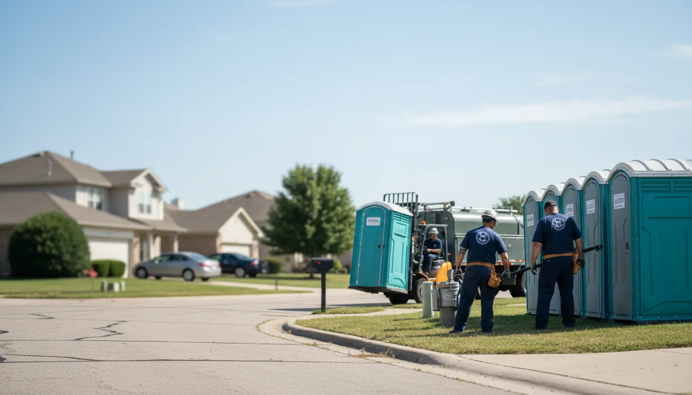 Porta Potty Rental in Fultonham, OH near me